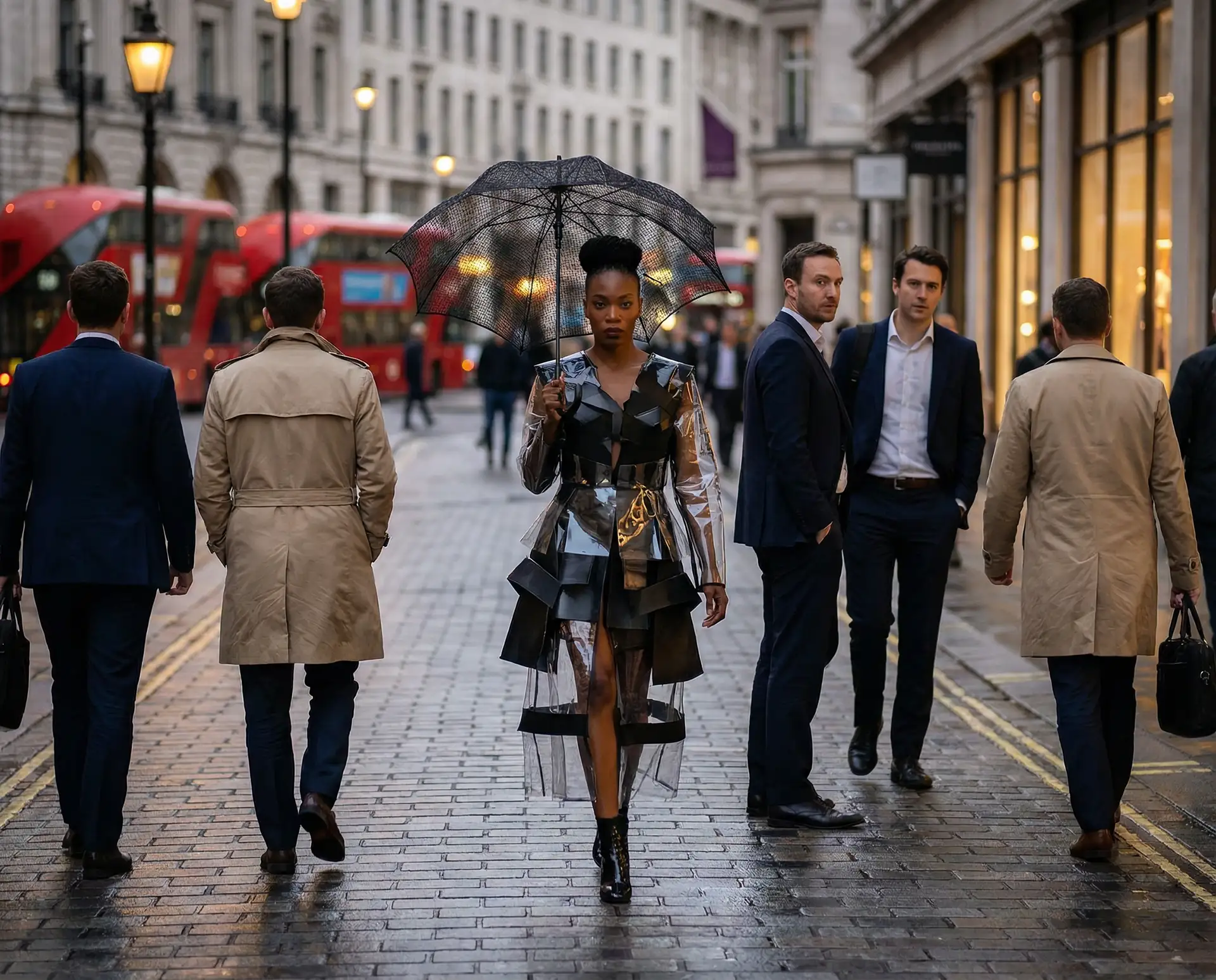 fine fashion london advettising for Caribbean model by derek Galon FRPS